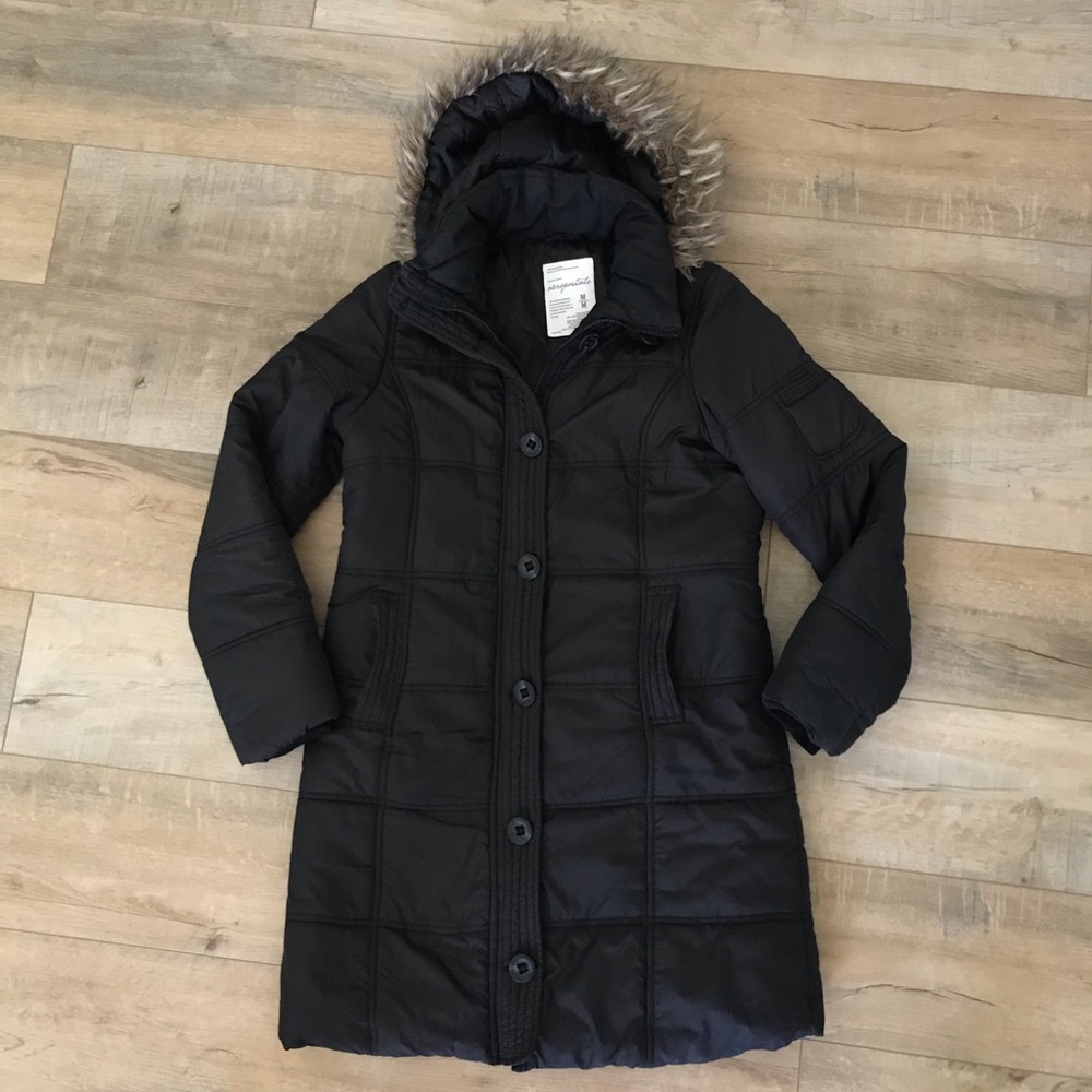Black Aeropostale Winter Coat